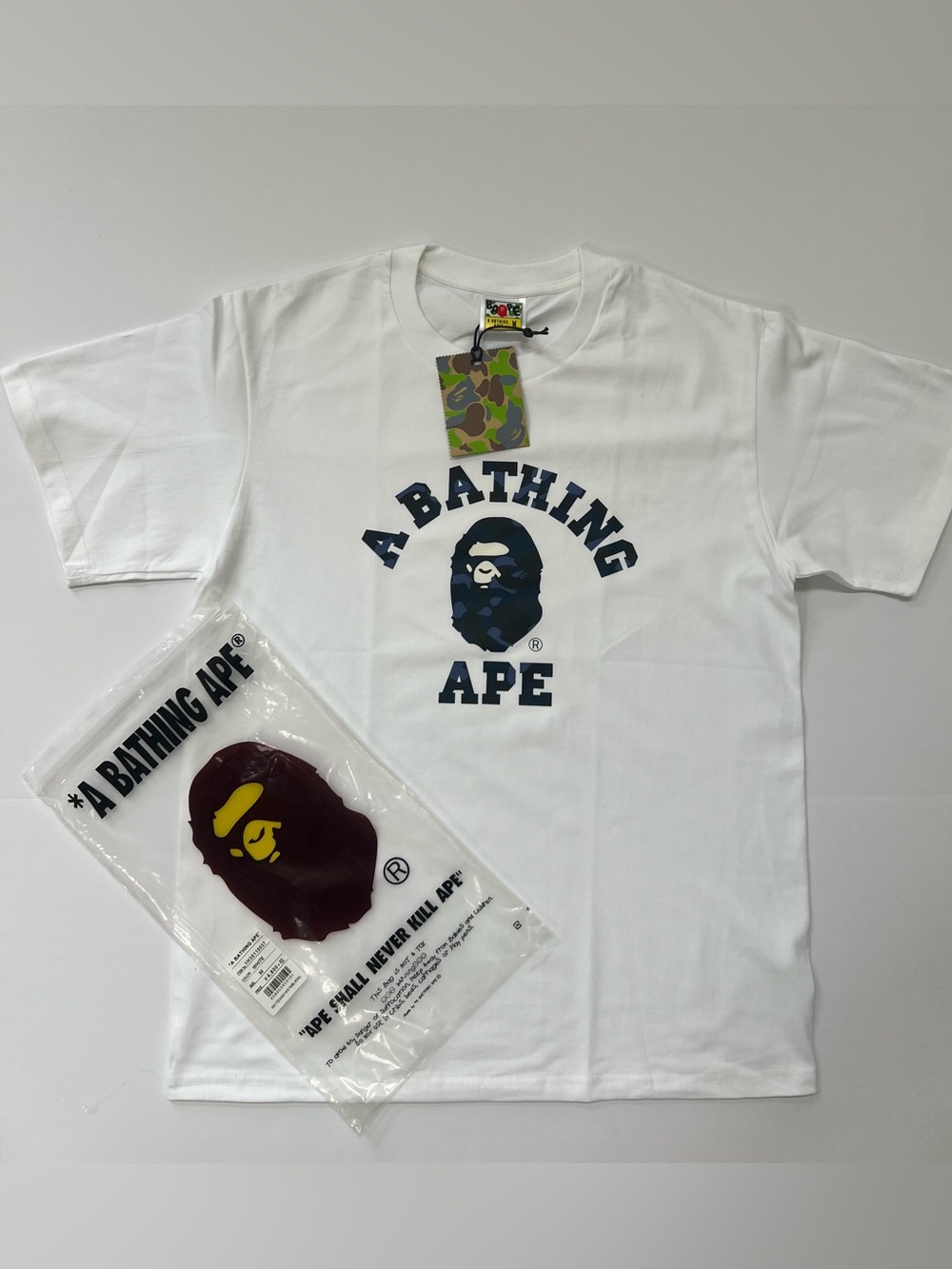 Blue Camo Bape Tee